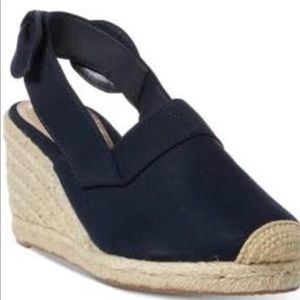 Navy Ralph Lauren Size 6 Espadrilles